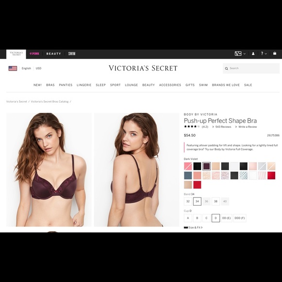BODY BY VICTORIA PERFECT SHAPE BRA - Picture 5 of 5